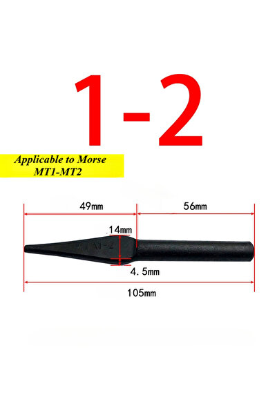 Choice A Morse Drill Set MT1 MT2 MT3 MT4 MT5 Wedge Removal Cone Handle Set Va...