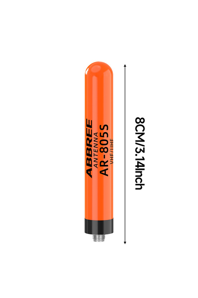 Choice1 1 قطعة هوائي صغير مزدوج النطاق ABBREE AR-805PLUS SMA-أنثى VHF UHF عال...