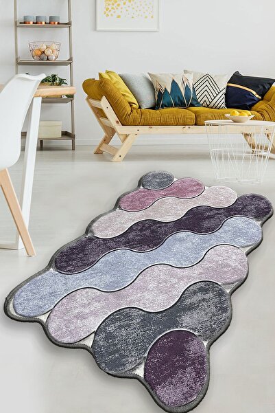 FARİKA Covoraș de baie antiderapant, dimensiune: 70 X 120 cm, formă circulară...