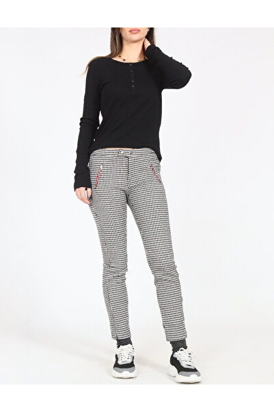 Evendi Pants, Black/White