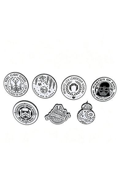 Choice STAR WARS 7pcs Enamel Pin 7pcs Star Wars Enamel Pin Set - Darth Vader ...