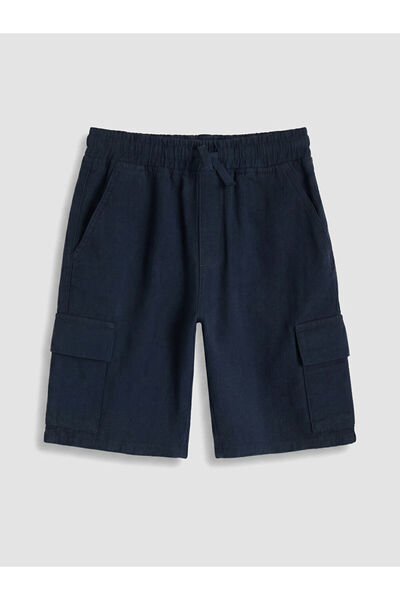 LC Waikiki Esvab • Modern & Distinctive Boys' Cargo Shorts with Waist Drawstring