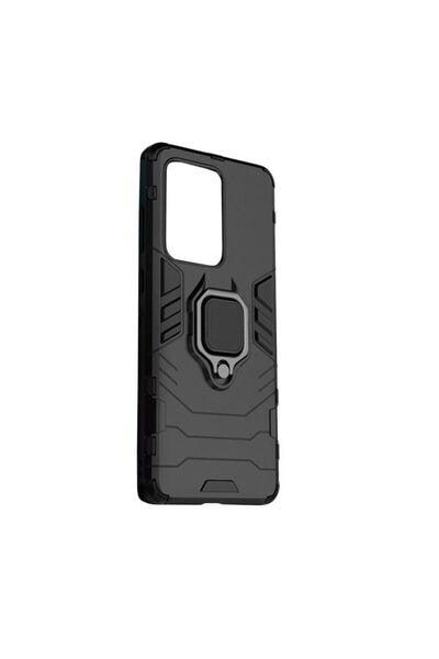 OEM Ring Armor Kickstand magnetic car holder Samsung Galaxy S20 Ultra Μαύρο