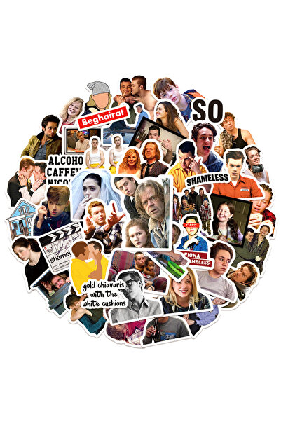 Choice 58 قطعة ملصقات شخصيات شيمليس سيزون ويليام وإيمي روسوم، ملصقات زخرفية ل...