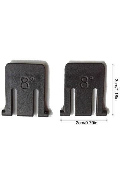 Choice B 2Pcs Replacement Keyboard Bracket Leg Stand For K270 MK270 K295 MK29...