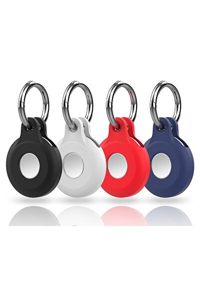 Choice1 4PCS-BWRDU New for Air Tag Holder for Airtag Case with Keychain Key R...