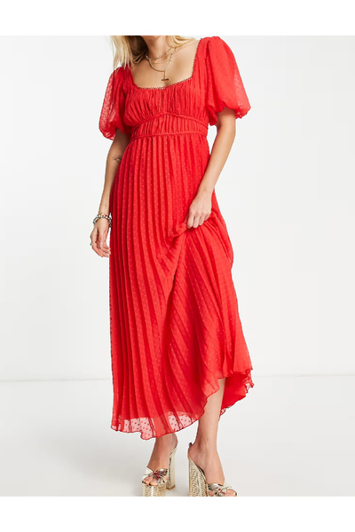 Evendi Long dress, Red