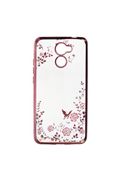 OEM Diamond Case Huawei Y7/ Enjoy7 Plus/ Nova Lite Plus 2017/Y7 Prime Ροζ Χρυσό