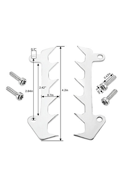 Choice 2 Bumper Spike Felling Dog & 4 Screws for Stihl MS170 MS180 MS200 MS20...