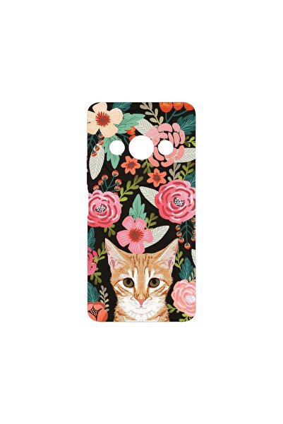 bestcase Λεπτή Θήκη Σιλικόνης 0.8MM, Συμβατή με Xiaomi Redmi A3, Γάτα και Λου...