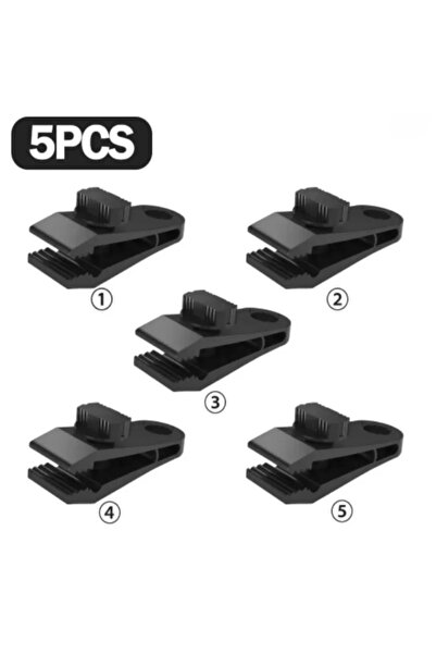 Choice3 5pcs 5/20/50Pcs Heavy Duty Tent Clip Tarp Clips Lock Grip Tent Clamps...