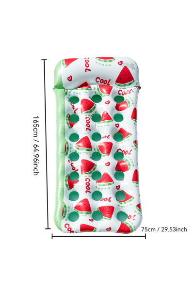 Choice3 Watermelon-1 Rooxin عوامات سباحة قابلة للنفخ، سرير مائي، حلقة سباحة، ...