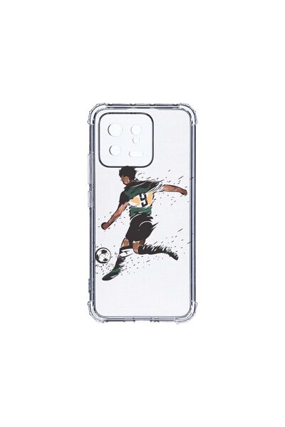 bestcase Husa BestCase¬Æ Anti Shock 1.5MM, Compatibila cu Xiaomi 13, Football...