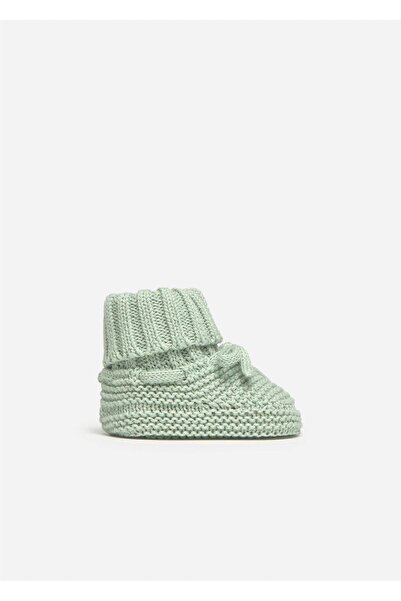 MAYORAL Baby Girl Knitted Booties Green 9098