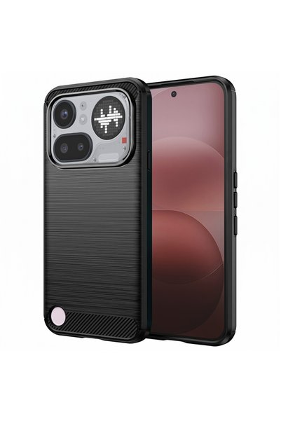 Evolium Phone Case for Nothing Phone (4a) Pro, Silicone, Evolium, Black