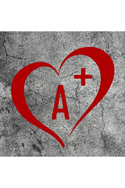 Choice7 10x9.85cm SXXC1 1pc Heart Blood Type Motorcycle Sticker Vinyl Decal f...