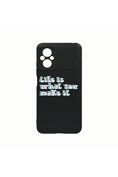bestcase Θήκη σιλικόνης, Συμβατή με Xiaomi Poco M5, Η ζωή είναι αυτό που τη δ...