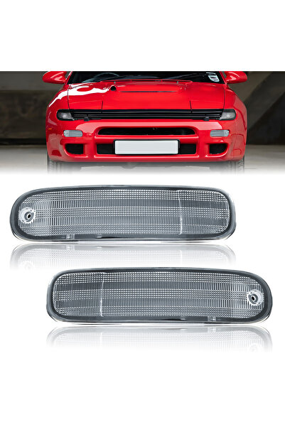 Choice Clear Lens 2Pcs Front Bumper Daytime Running Light Turn Signal Light P...