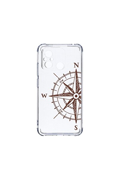 bestcase Противоударен калъф 1.5ММ, съвместим с Xiaomi Redmi 12C, Компас, Уда...