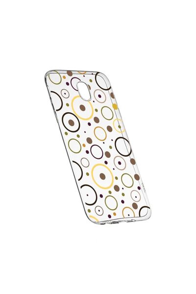 bestcase Husa Silicon, Transparent, Slim, Circles, 147, Xiaomi Mi4
