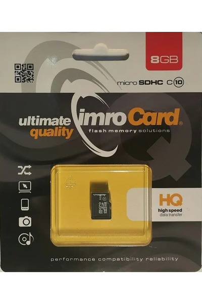 Imro Memory card 8GB microSDHC class 10