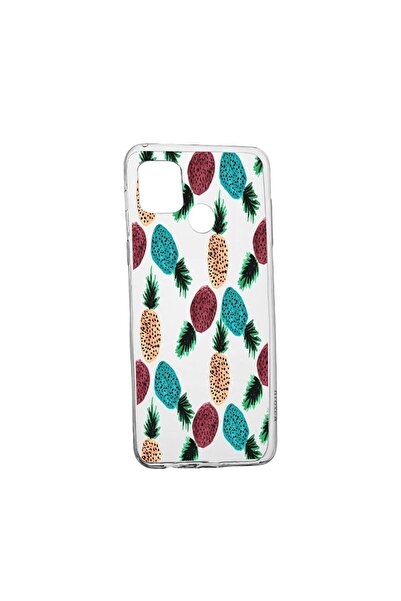 bestcase Husa Silicon Ananas, Compatibila Cu Realme 7i / Realme C12, rezisten...