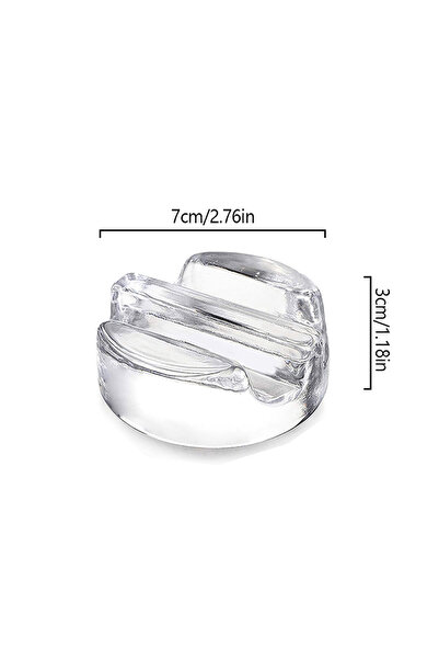 Choice Transparent Fermentation Glass Weight With Easy Grip Handle Heavy Glas...