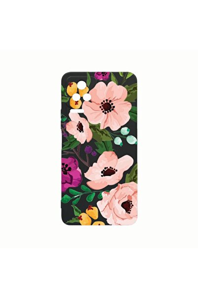 bestcase Θήκη Σιλικόνης, Συμβατή με Xiaomi Poco M5s, Παστέλ Λουλούδια, Ανθεκτ...