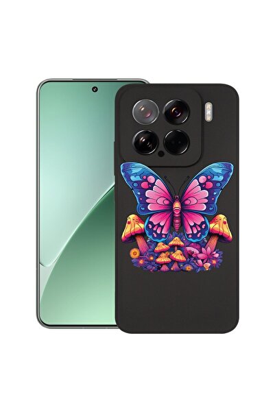 bestcase Калъф за Xiaomi 15, Цветове на мечтите - Пеперуда, Тънък силиконов 0...
