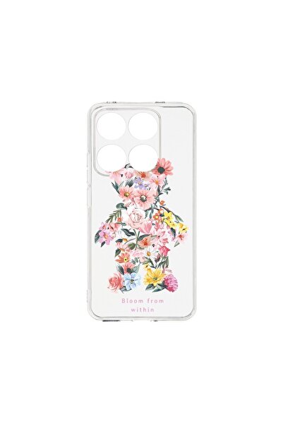 bestcase Husă pentru Xiaomi 14T, BestCase® Silicon transparent 2MM, Ursuleț c...