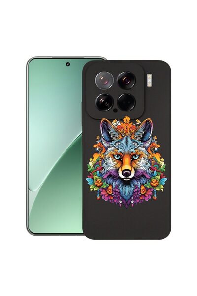 bestcase ¬Æ Husa pentru Xiaomi 15, Dream Colors - Wolf, Slim Silicon 0.8MM, A...
