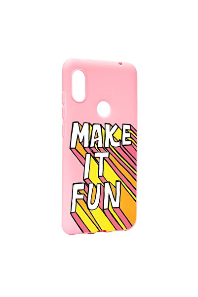 bestcase Husa de protectie cu mesaj Make It Fun, pentru Xiaomi Redmi Note 5 P...