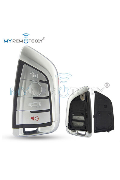 Choice3 غلاف مفتاح ذكي REMTEKEY موديل 3 بأربعة أزرار لسيارات BMW X5 X6 3 5 7 ...