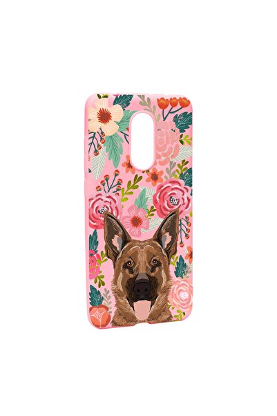 bestcase Θήκη Xiaomi Redmi 5, Σχέδιο σκύλου και λουλουδιών, Ανθεκτική στη φθο...