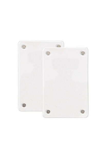 Choice8 2pcs Transparent Photo Car Visor Clip Photo Car Decoration Photo for ...