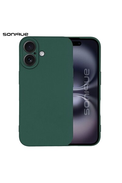 Sonique Θήκη Σιλικόνης My Colors Apple iPhone 16 Plus Πράσινο Σκούρο