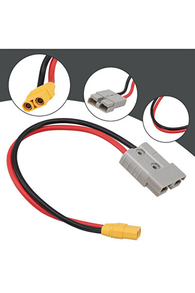 Choice3 موصلات طاقة أندرسون 50 أمبير 600 فولت مع قابس XT90 ذكر وأنثى 10AWG 30...