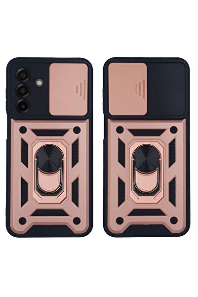 Sonique Θήκη Ring Armor CamPro για Samsung Galaxy A17 4G / Galaxy A17 5G Ροζ ...