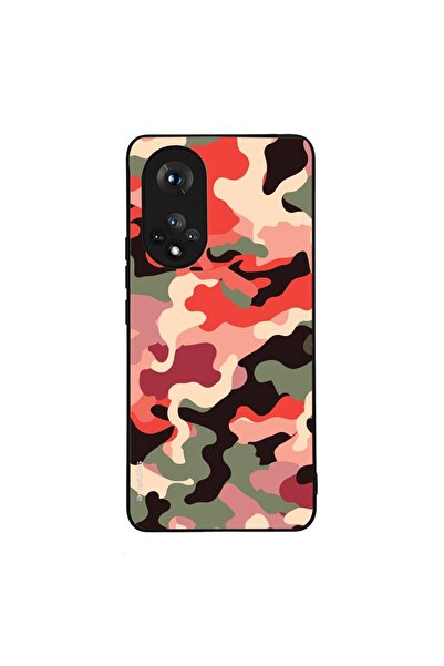 Sonique Θήκη Camouflage Army Series για Honor 50 5G / Nova 9 Κόκκινο