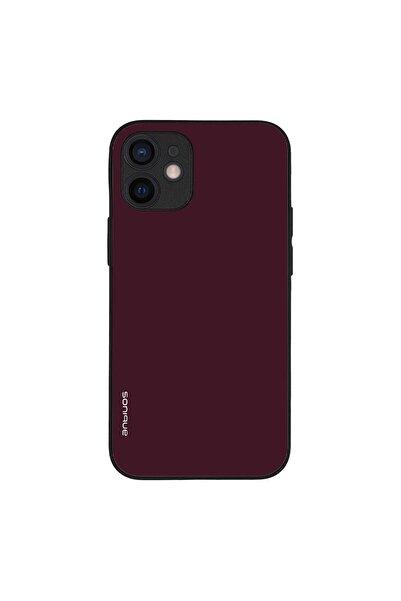 Sonique Θήκη ColorBloc Series για Apple iPhone 12 mini Μπορντό