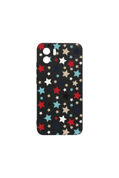 bestcase Λεπτή Θήκη Σιλικόνης 0.8MM, Συμβατή με Xiaomi Redmi A2, Σχέδιο Αστέρ...