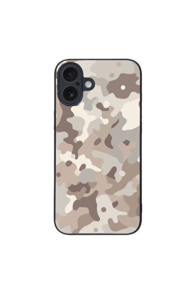 Sonique Θήκη Camouflage Army Series για Apple iPhone 16 Plus Μπεζ