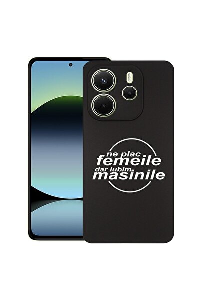 bestcase ¬Æ Husa pentru Xiaomi Redmi Note 14, Ne Plac Femeile, Slim Silicon 0...