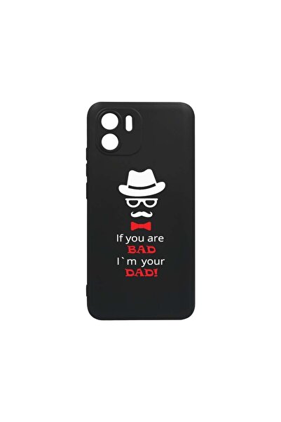 bestcase Λεπτή Θήκη Σιλικόνης 0.8MM, Συμβατή με Xiaomi Redmi A2, Bad Dad, Ανθ...