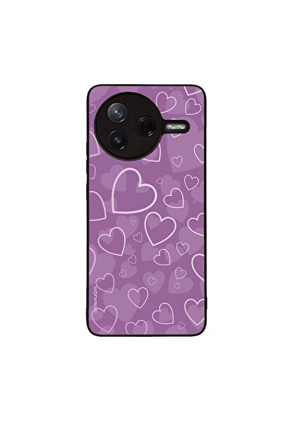 Sonique Θήκη Heart Series για Xiaomi Poco F7 Pro 5G Βιολετί