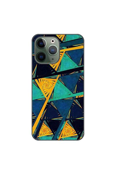 OEM Husa compatibila cu Apple iPhone 11 Pro Silicon Gel Tpu Model Abstract Prism