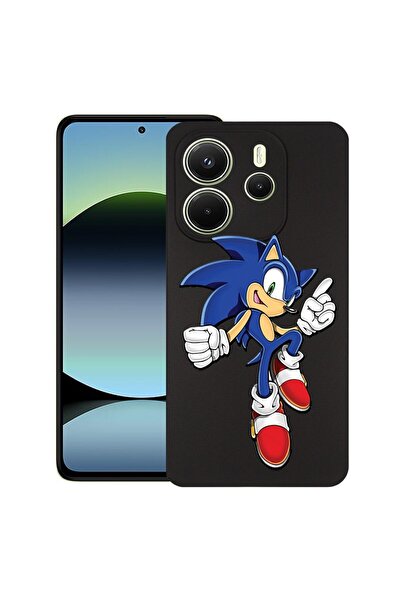 bestcase ¬Æ Husa pentru Xiaomi Redmi Note 14, Sonic Boom, Slim Silicon 0.8MM,...