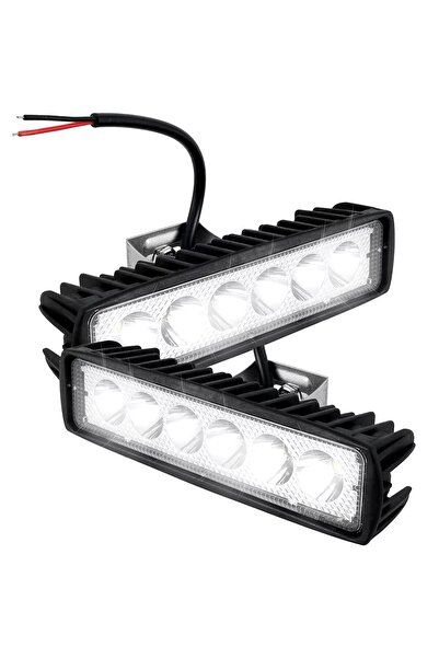 choice2 قطعتان أو نصف قطعة من مصابيح LED للسيارة 12 فولت، 18 واط، 6000 كلفن، ...