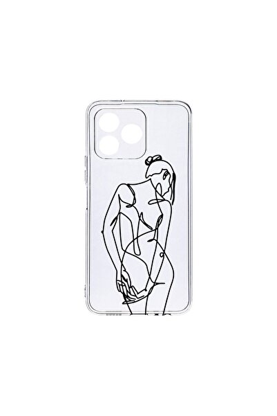 bestcase Διαφανής Θήκη Σιλικόνης 2MM, Συμβατή με Xiaomi Redmi 13, Woman Linea...