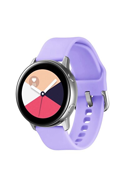 Sonique Λουράκι Σιλικόνης Universal Soft Band 20mm με Ασημί Κούμπωμα για Sams...